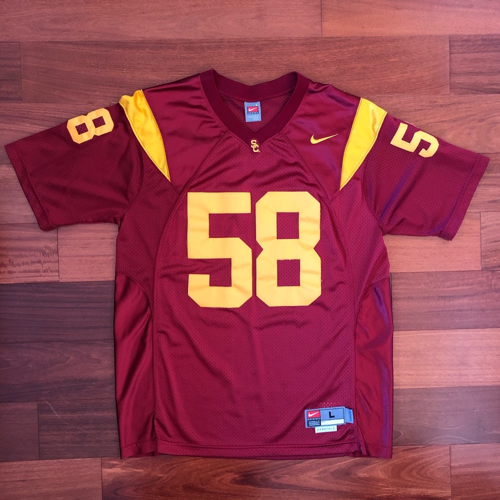 Men’s USC Trojans Football Jersey, L #58